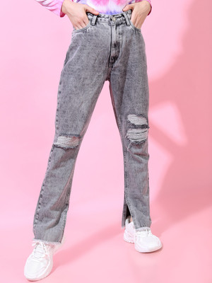 Tokyo Talkies Regular Women Grey Jeans