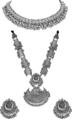tun tun stor Alloy Silver Silver Jewellery Set(Pack of 1)