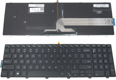 SellZone Keyboard for DELL Inspiron 15-3558 With BackLight Laptop Keyboard Replacement Key