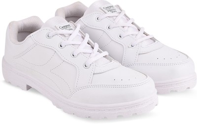 CAMPUS Boys Lace Casual Shoes(White)