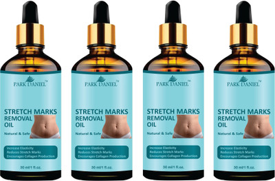 PARK DANIEL Stretch Marks Removal Oil for Skin Toning Pack of 1 of 30 ML(120 ML)(120 ml)