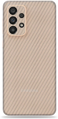 SkinoMania Samsng Glx A33(5G) Mobile Skin(Trans Carbon Fiber)