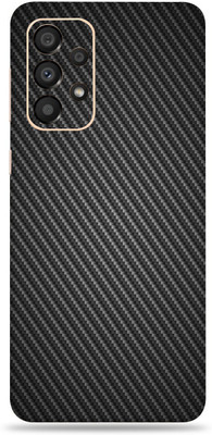 SkinoMania Samsng Glx A33(5G) Mobile Skin(Black Carbon Fiber)