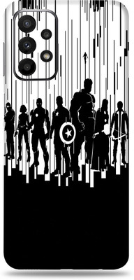 SkinoMania Samsung Galaxy A23(5G) Mobile Skin(B&W Avenger)