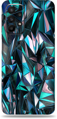 SkinoMania Samsung Galaxy A23(5G) Mobile Skin(Multicolor Blue-Polygon)