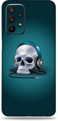 SkinoMania Samsung Galaxy A23(5G) Mobile Skin(Multicolor Skull-Music)
