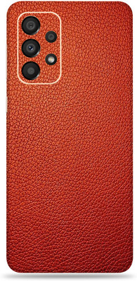 SkinoMania Samsng Glx A33(5G) Mobile Skin(Red Leather)