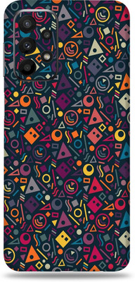 SkinoMania Samsung Galaxy A23(5G) Mobile Skin(Multicolor Geometric-Shapes)