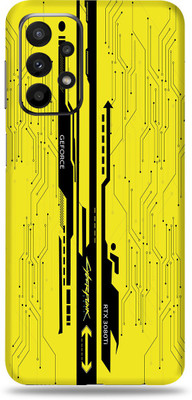 SkinoMania Samsung Galaxy A23(5G) Mobile Skin(Yellow-Cyberpunk)