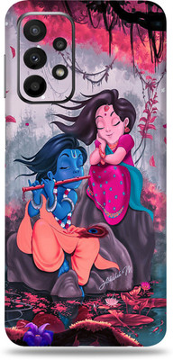 SkinoMania Samsung Galaxy A23(5G) Mobile Skin(Multicolor Krishna-Rukmani)