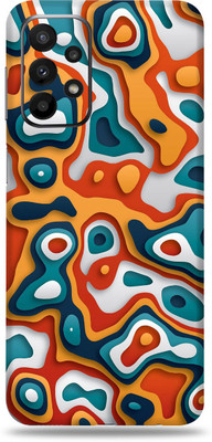 SkinoMania Samsung Galaxy A23(5G) Mobile Skin(Multicolor Pour-Art)