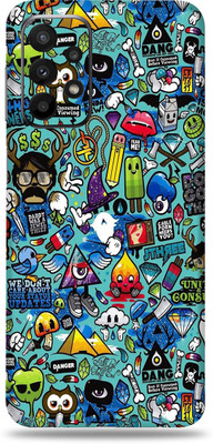 SkinoMania Samsung Galaxy A23(5G) Mobile Skin(Multicolor Dang)