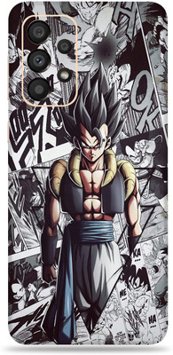 SkinoMania Samsng Glx A33(5G) Mobile Skin(Multicolor Comic Gogeta)