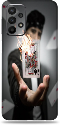 SkinoMania Samsung Galaxy A23(5G) Mobile Skin(Multicolor Burning-King)