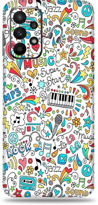 WeCre8 Skin's Samsung Galaxy A23 5G, Music Graffiti Mobile Skin(Multicolor)