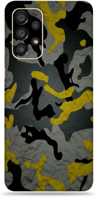 SkinoMania Samsng Glx A33(5G) Mobile Skin(Multicolor Yellow Camo)