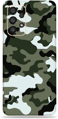 SkinoMania Samsng Glx A33(5G) Mobile Skin(Multicolor Winter Camo)