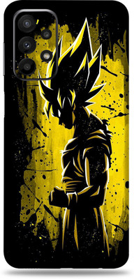SkinoMania Samsung Galaxy A23(5G) Mobile Skin(Multicolor Goku-Yellow)