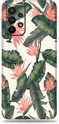 SkinoMania Samsung Galaxy A23(5G) Mobile Skin(Multicolor Lavender-Leafs)