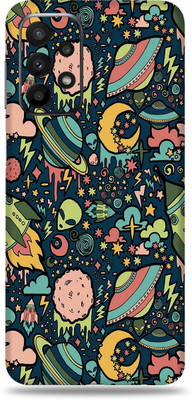 SkinoMania Samsung Galaxy A23(5G) Mobile Skin(Multicolor Space-Graffiti)