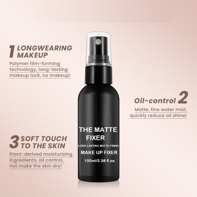 KAIASHA BEST MAKEUP SETTING SPRAY LONG LASTING & HYDRATING FORMULATED FIXER Primer  - 100 ml(TRANSPARENT)