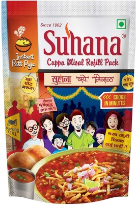 SUHANA Cuppa Misal Refill Pouch Ready to Eat Instant Breakfast 420 g