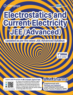 Electrostatics And Current Electricity For JEE (Advanced), 3E(Paperback, B. M. Sharma)