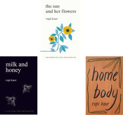 Combo Of Three Rupi Kaur Books: The Sun And Her Flowers & Home Body & Milk And Honey (English, Paperback, Rupi Kaur)(Paperback, Rupi Kaur)