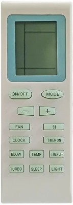 Woniry Compatible Original AC Remote Control of onida remote for Split and Window AC onida, electrolux, godrej Remote Controller(White)