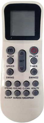 Cezo 125 AC Remote Compatible For AC BLUESTAR/LLOYD Remote Controller BlueStar, LLyod Remote Controller(White)