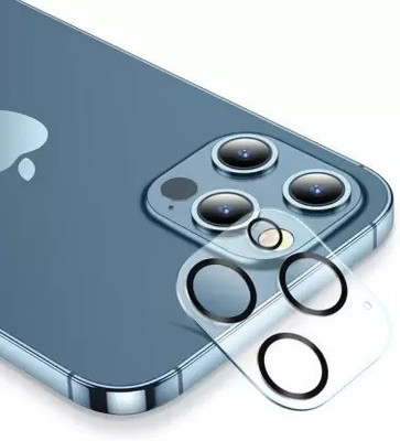 VOLMERE Camera Lens Protector for Apple iPhone 12 Pro Max [Full Coverage] [Photo Friendly], Back Camera Tempered Glass(Pack of 1)