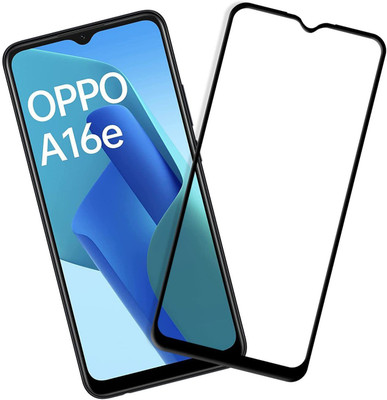 AB PRIME Edge To Edge Tempered Glass for OPPO A16e ,OPPO a16e ,OPPO a16e(Pack of 1)