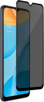 HUPSHY Edge To Edge Tempered Glass for OPPO A15(Pack of 1)