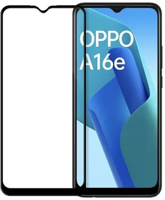 AB PRIME Edge To Edge Tempered Glass for OPPO A16e ,OPPO a16e ,OPPO a16e(Pack of 1)