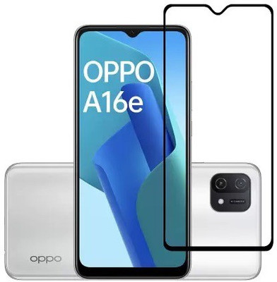 AB PRIME Edge To Edge Tempered Glass for OPPO A16E(Pack of 1)