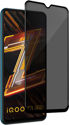 GLOBAL NOMAD Edge To Edge Tempered Glass for IQOO Z3 5G(Pack of 1)