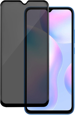 HUPSHY Edge To Edge Tempered Glass for REDMI 9i(Pack of 1)