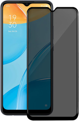 HUPSHY Edge To Edge Tempered Glass for OPPO A15(Pack of 1)