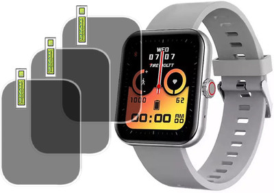 EJZATI Screen Guard for Fire Boltt AI Smartwatch SCREEN TEMPERED(Pack of 3)