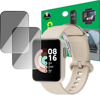 KANCHA Screen Guard for Xiaomi Mi Watch Lite smartwatch(Pack of 2)