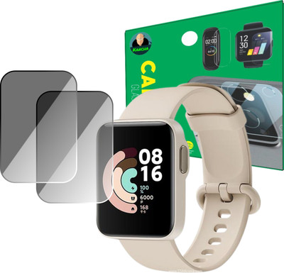 KANCHA Screen Guard for Xiaomi Mi Watch Lite smartwatch(Pack of 2)
