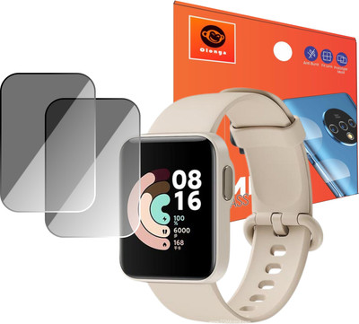 Olonga Screen Guard for Xiaomi Mi Watch Lite smartwatch(Pack of 2)