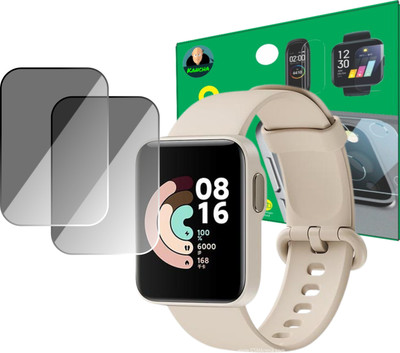 KANCHA Screen Guard for Xiaomi Mi Watch Lite smartwatch(Pack of 2)