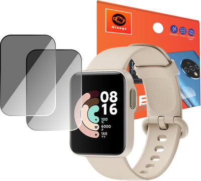 Olonga Screen Guard for Xiaomi Mi Watch Lite smartwatch(Pack of 2)