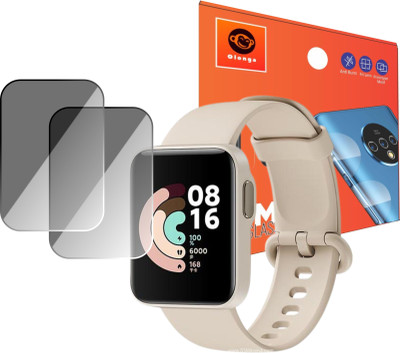 Olonga Screen Guard for Xiaomi Mi Watch Lite smartwatch(Pack of 2)