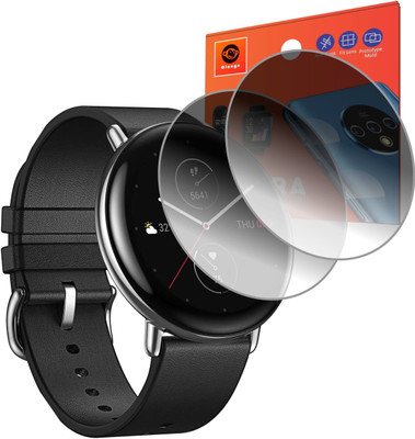 Olonga Screen Guard for Amazfit zepp e (round) Smartwatch(Pack of 2)