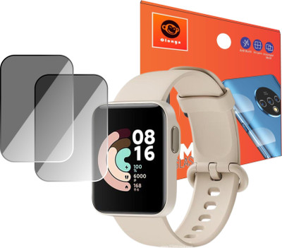 Olonga Screen Guard for Xiaomi Mi Watch Lite smartwatch(Pack of 2)