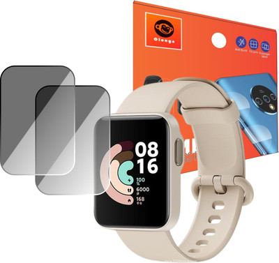 Olonga Screen Guard for Xiaomi Mi Watch Lite smartwatch(Pack of 2)