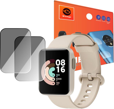 Olonga Screen Guard for Xiaomi Mi Watch Lite smartwatch(Pack of 2)