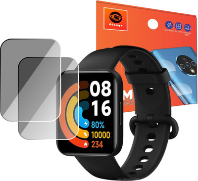 Olonga Screen Guard for Xiaomi Redmi Watch 2 Lite(Pack of 2)